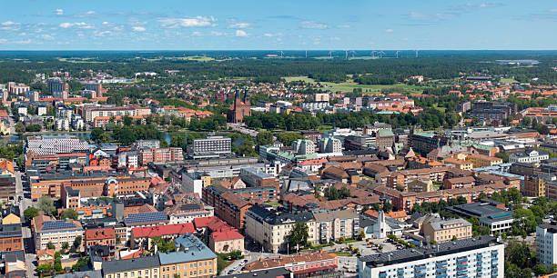 istock Aerial view of central Eskilstuna 2254156641