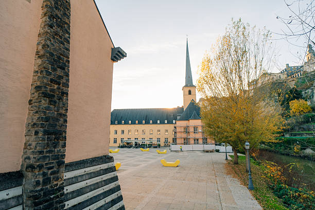 Luxembourg, Luxembourg - dec 1 2025 - Neumunster Abbey. . High quality photo