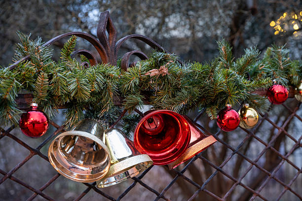 Close-Up Of Wreath Against White Background