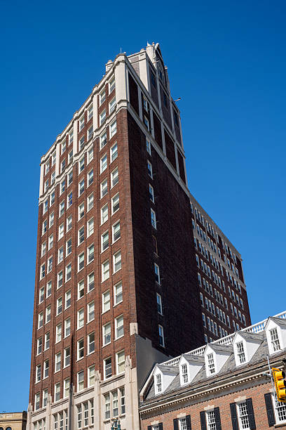istock Historic building tower in downtown Rochester 2254183973