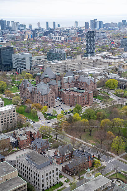 istock Toronto Downtown Skyline View from Luxury Condominium 2254186414