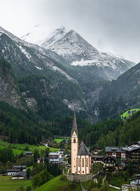 istock Saint Vincent Church in Heiligenblut town, Austria 2254187626