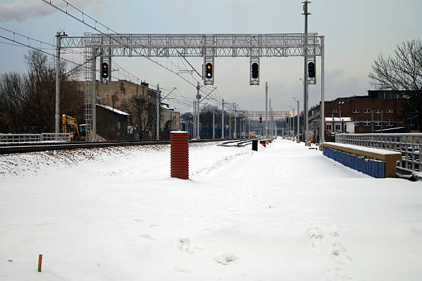 New railway line in Sosnowiec, Poland