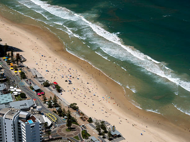 Gold Coast City aerial view, Australia