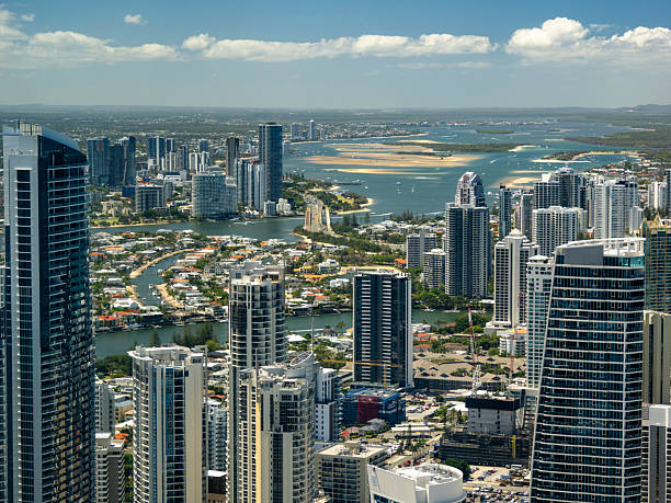 istock Gold Coast City aerial view, Australia 2254200405