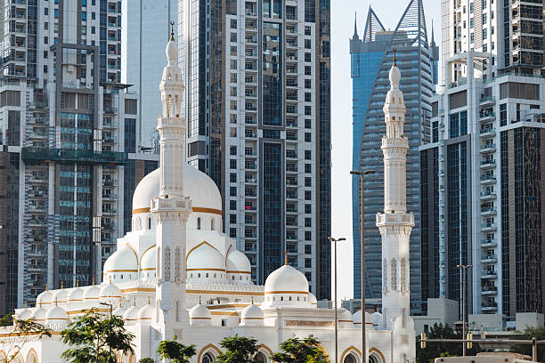 Inside the Mohammad Al-Amin Mosque of Beirut, Lebanon
