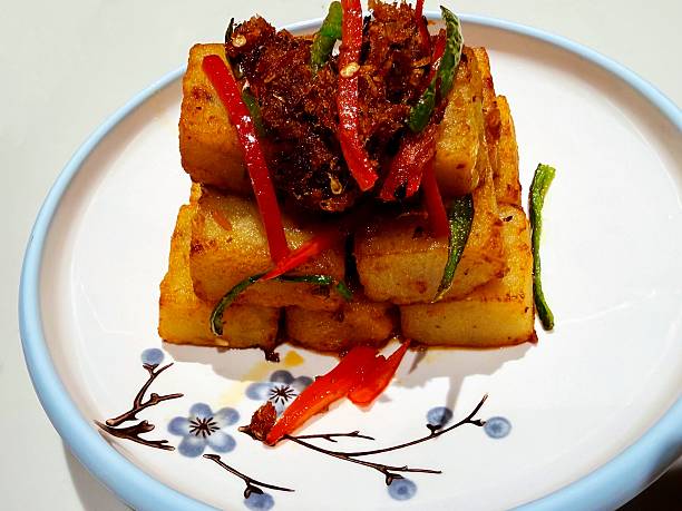Stir-fried Turnip Cake with XO Sauce