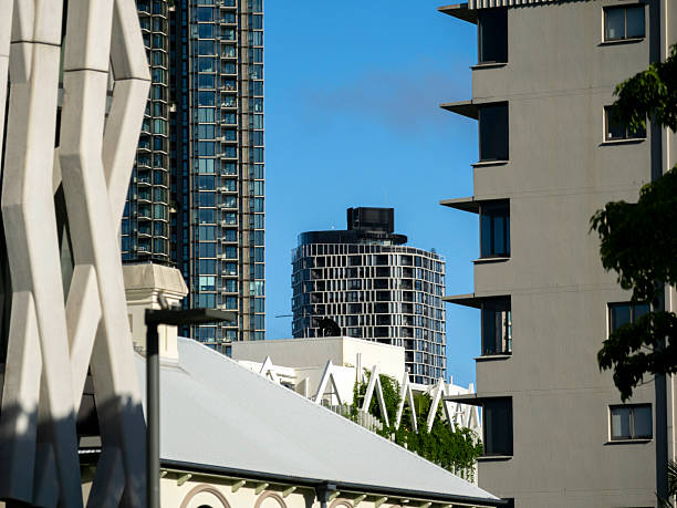 istock Modern apartment blocks in Brisbane, Australia 2254224278