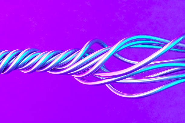 istock Twisted Ropes, Paracords, Strength and Durability Concept 2254225786