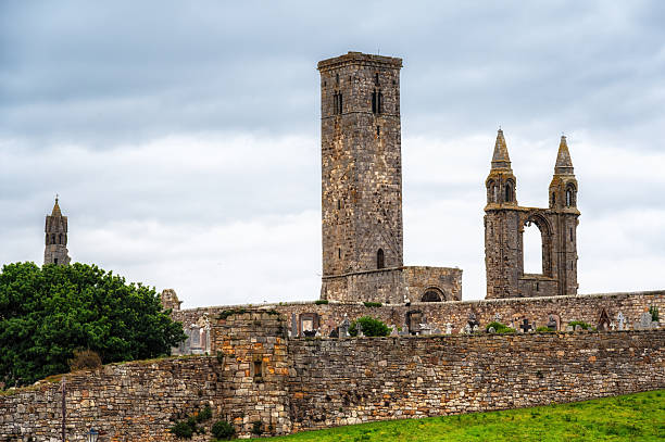 St. Andrews Cathedral Ruins in Scotland, UK