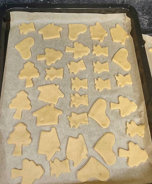 istock Ginger cookie dough for Xmas holidays 2254232452