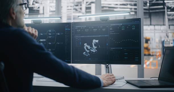 istock High Skilled Professional With Grey Hair Manages Complex Factory Automation Systems 2254232870