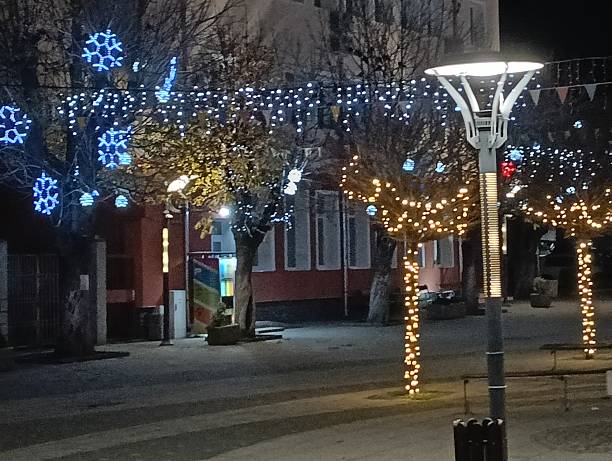 istock Christmas Decoration in a Town 2254236549