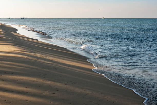 Beautiful sunrise over the sea