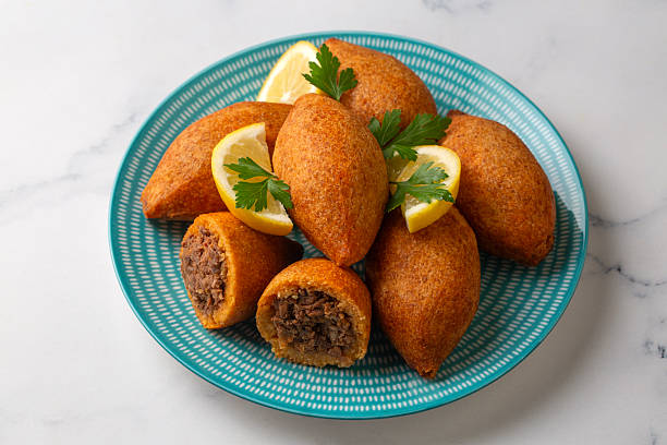 istock Kibbeh is a popular dish in Middle Eastern cuisine (Turkish name; icli kofte) 2254240842