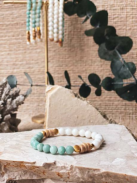 istock Handcrafted Natural Stone Jewelry Showcase 2254241115