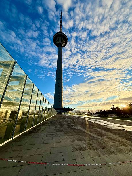 istock Tallinn TV Tower and sky background 2254244815