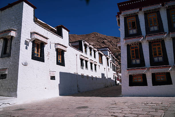 Tibetan temple roof