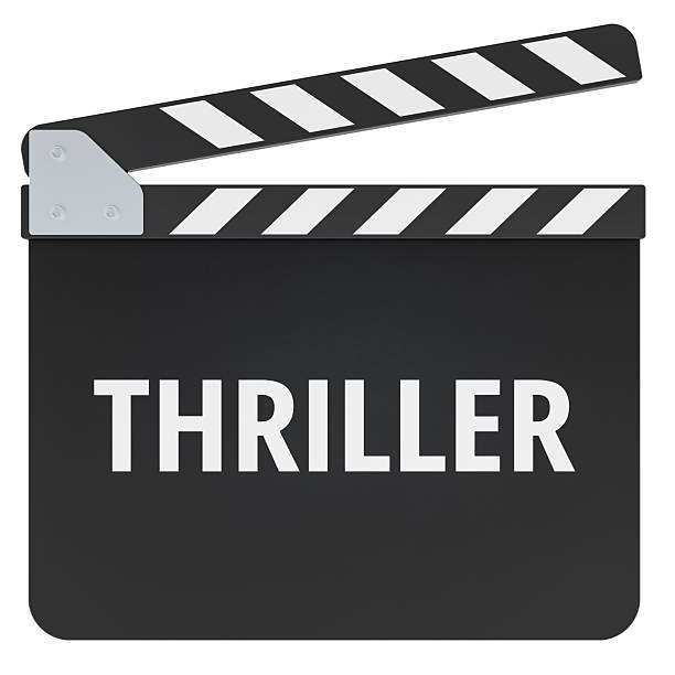 istock Thriller concept with movie clapperboard. 3D rendering 2254248755