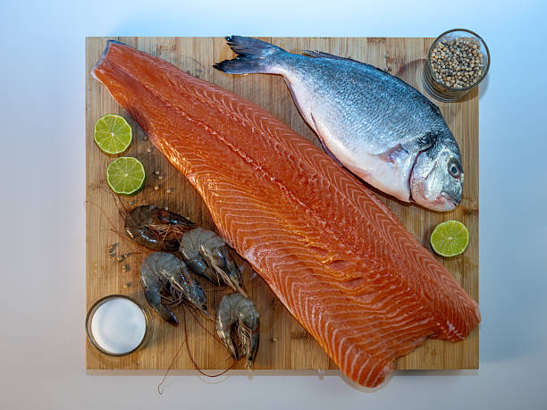 istock Fresh Fish and Seafood Selection 2254250476