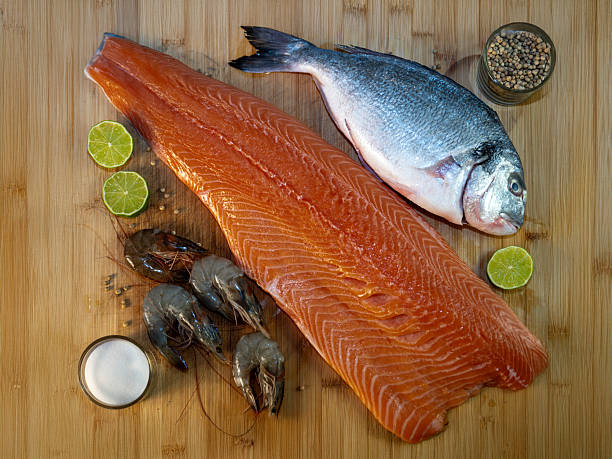 istock Fresh Fish and Seafood Selection 2254250495