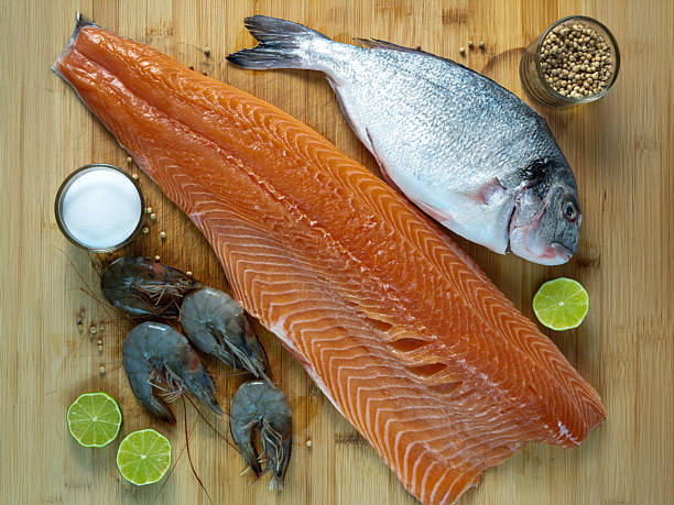 istock Fresh Fish and Seafood Selection 2254250753