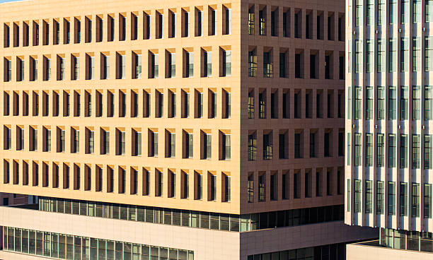 istock Modern glass offices with sunlight 2254253723