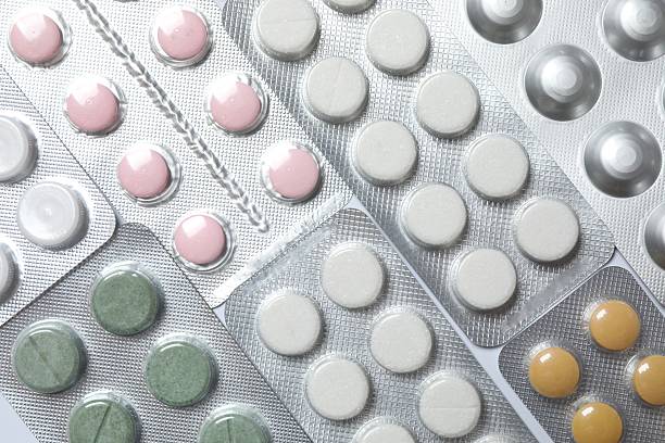 istock Pills in blister packs, close up 2254256098