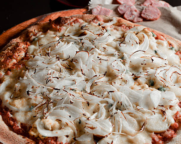 Brazilian Pizza Esfiha with Cheese and Tomato M&Ms