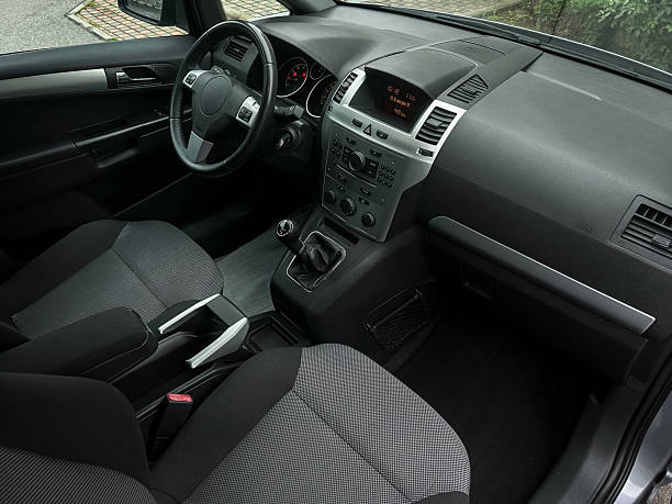 istock Modern car interior showcasing sleek design and functional layout during a serene afternoon drive 2254258097