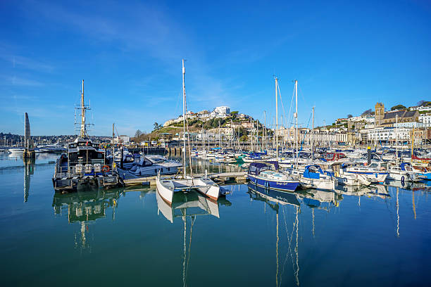 Torquay, UK. 31 Dec 2025. Various boats in Torquay Inner Harbour