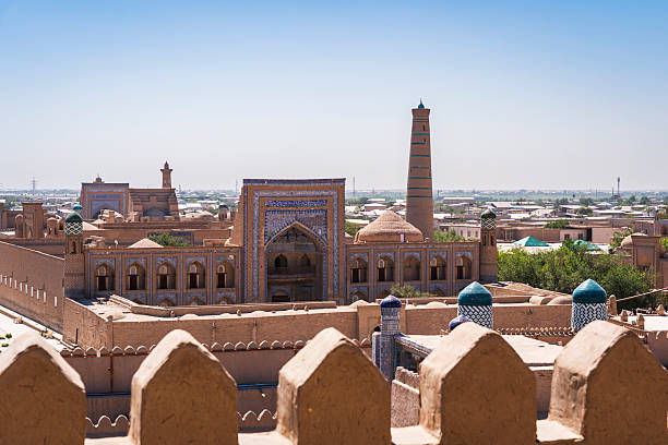 istock Distant View of Muhammad Rahim Khan Madrasah in Khiva 2254266341