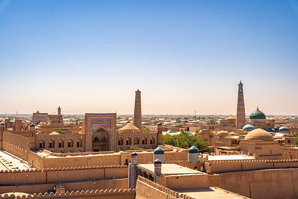 istock View of Muhammad Rahim Khan Madrasah in Khiva 2254266343