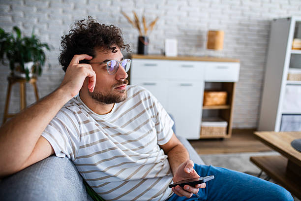 istock Man Feeling Worried and Stressed at Home 2254270793