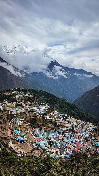 istock The view of Namche Bazaar in Nepal 2254272837