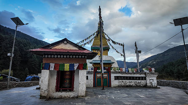 istock The view of Buddhist temple in Nepal 2254274143