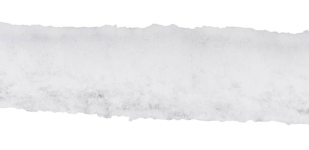 Snow is displayed on a white background, perfect for winter-themed projects or designs. It shows a clean white texture that can be used for various creative applications