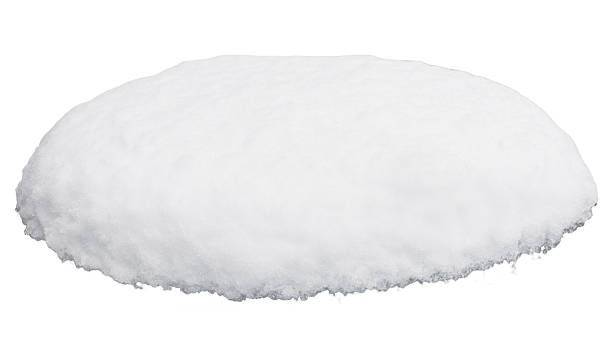 istock A piece of snow isolated on a white background. This snow cap can be used in various projects related to winter scenes and activities, providing a simple yet effective visual element 2254278513