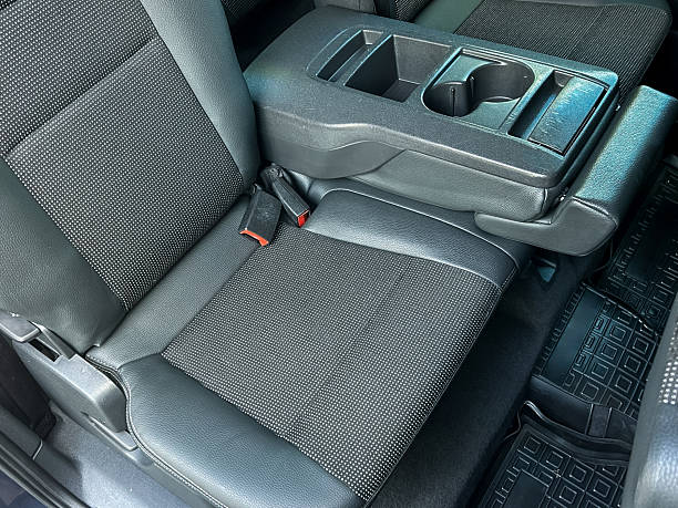 istock Comfortable seating area in a modern vehicle interior shows stylish design and accessibility features for enhanced travel experience 2254286064