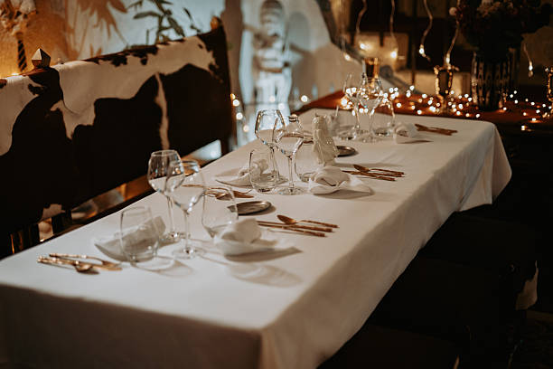 istock New year celebration table with cozy atmosphere 2254286781