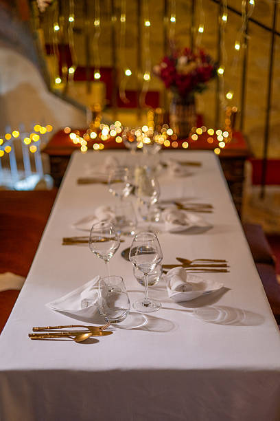 istock New year celebration table with cozy atmosphere 2254286794