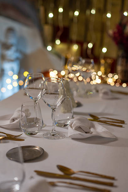 istock New year celebration table with cozy atmosphere 2254286795