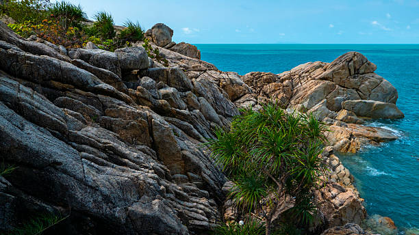 Rocky Coastline, Clear Turquoise Water
