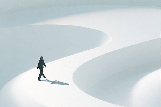 istock Woman On A Futuristic Journey 2254295529