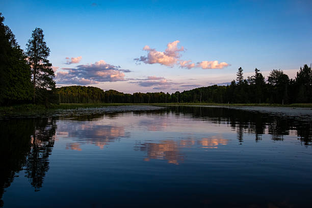 Photos during summer at Thousand Island Lake, Watersmeet in Michigan's Upper Penninsula
