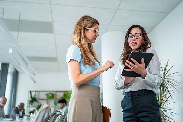 istock Dynamic Office Collaboration Between Caucasian and Hispanic Women 2254303917