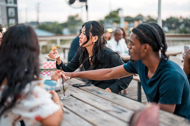 istock Diverse Friends Dining Al Fresco 2254312371
