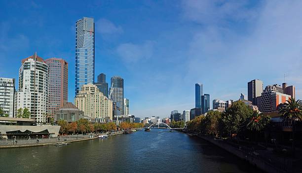 istock Panoramic View of Melbourne City Skyline and Yarra River 2254312964