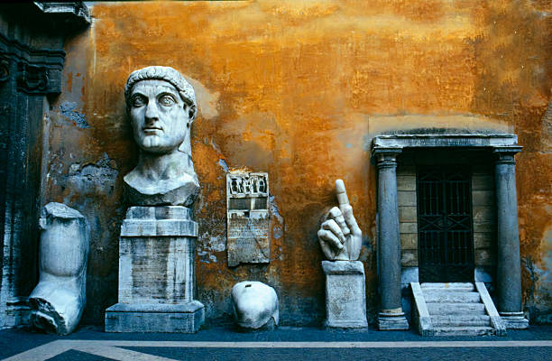 Rome.    Statue of Emperor Constantine