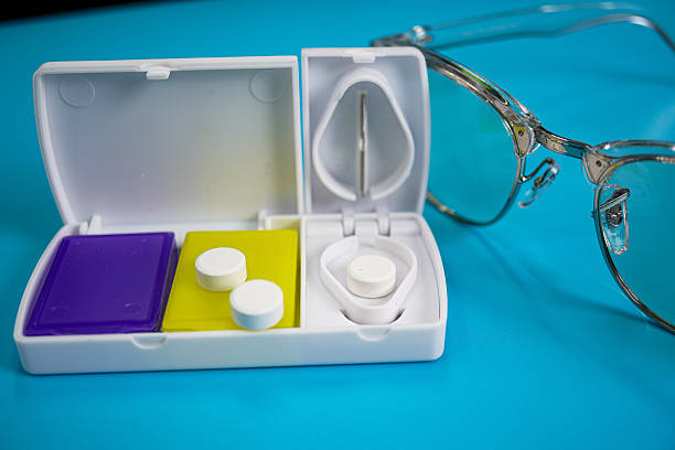 istock Pill Cutter with Tablet Preparation on Healthcare Work Desk 2254318230